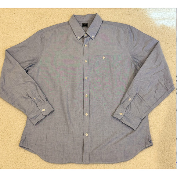 TODD SNYDER I SLIM FIT SUMMERWEIGHT FAVORITE SHIRT IN CHAMBRAY BLUE - Picture 3 of 9